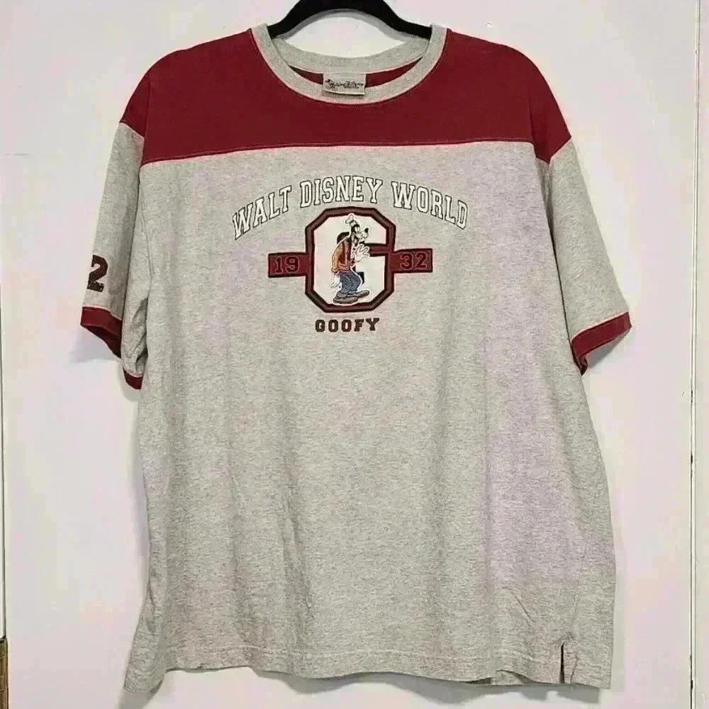 Vintage Y2K Walt Disney World‎ Goofy 1932 T-Shirt Size L